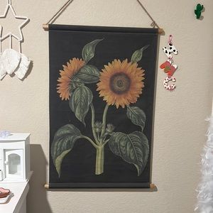 Sunflower wall hanging